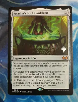 MTG / Magic the Gathering Agatha'S Soul Cauldron Woe Normal Frame Promo English - Image 1