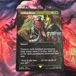 MTG / Magic the Gathering Selection Ritual Culling English Foil Promo 1 - Image 1