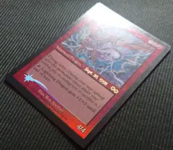 MTG / Magic the Gathering Rare Promo Foil Lightning Dragon English Version Usg - Image 3