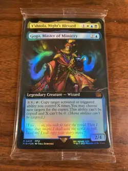 MTG imitation Of The World Saving Gogo Witch Yastra Lulu Extension Foil English - Image 1