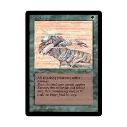 WOTC MtG Arabian Nights Sandstorm (C5) EX - Image 1