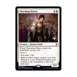 WOTC MtG Promo Pack: Throne of Eldraine Charming Prince (R) NM - Image 1