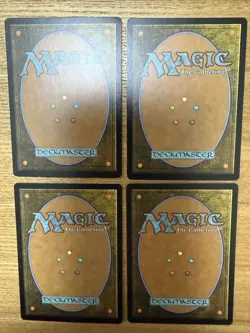 MTG / Magic the Gathering Compulsive Duress Set Of 4 English Idw Promo - Image 3