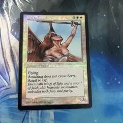 MTG / Magic the Gathering Foil Serra Angel Old Frame Promo English En Part 1 - Image 1