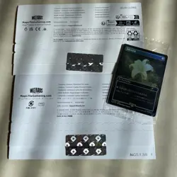 MTG / Magic the Gathering Gold Powder Water Lotus Secret Lair English Foil - Image 2