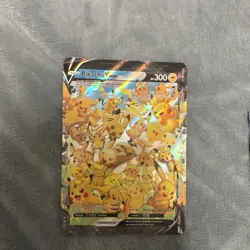 Pokemon Pikachu V-Union Promo Holo Oversized Celebrations SWSH139 TCG Card - Image 1
