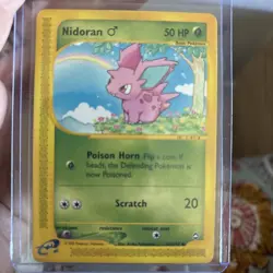 Nintendo Nidoran 096/147 Aquapolis 2002 Common Basic 50 HP e-Card - Image 1