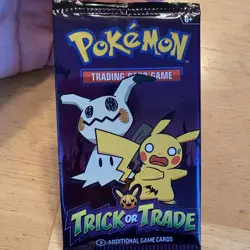 Pokemon Cards TCG Halloween Trick or Trade (2023) Booster Pack Nintendo SEALED - Image 1