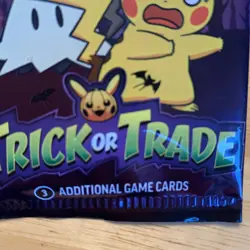 Pokemon Cards TCG Halloween Trick or Trade (2023) Booster Pack Nintendo SEALED - Image 2