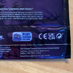 Pokemon Cards TCG Halloween Trick or Trade (2023) Booster Pack Nintendo SEALED - Image 4