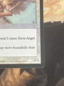 Serra Angel 7th Edition Foil MTG Magic The Gathering LP - Image 3