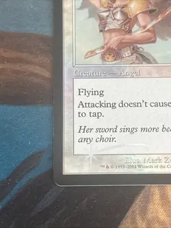 Serra Angel 7th Edition Foil MTG Magic The Gathering LP - Image 4
