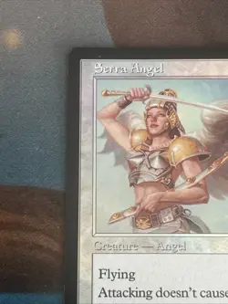 Serra Angel 7th Edition Foil MTG Magic The Gathering LP - Image 5