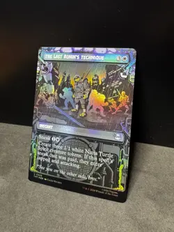 The Last Ronin’s Technique #223 - TMNT - Near Mint Borderless Foil - MTG - Image 2
