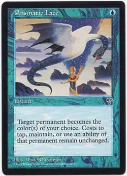 PRISMATIC LACE X1 MAGIC MTG MIRAGE EXCELLENT (EX) 1996 - Image 1