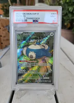 pokemon Snorlax 051 Psa 9 Svp Ita Promo Etb 151 Set Allenatore Fuoriclasse it - Image 1