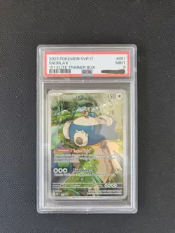 pokemon Snorlax 051 Psa 9 Svp Ita Promo Etb 151 Set Allenatore Fuoriclasse it - Image 2