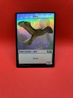1x Bird / Cat Token Foil- Core Set 2021- MTG- Near Mint - Image 1