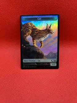 1x Bird / Cat Token Foil- Core Set 2021- MTG- Near Mint - Image 2