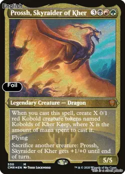 Prossh, Skyraider of Kher (Foil Etched) EN [CMR - 530] - NM [Foil] TCG MTG - Image 1