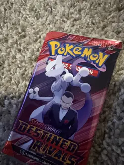 *Pack Art May Vary* Pokemon TCG Destined Rivals Six (6) Sealed Booster Packs - Image 3