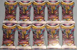 10x Pokemon Lost Origin Sleeved Booster Pack Lot All Giratina Art - TCG - Image 1