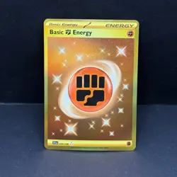 Pokemon Cards Basic Fighting Energy 258/198 Scarlet & Violet Hyper Rare NM - Image 1