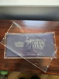 ***5 Pack POKEMON ETB ACRYLIC CASE W/ MAGNETIC TOP - Ships in 24hrs - Image 3