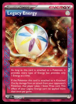 Legacy Energy 167/167 ACE SPEC Rare Twilight Masquerade Pokemon Holo Near Mint - Image 1