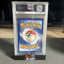1999 Pokemon Base Set Unlimited Starmie PSA 8 - Image 2