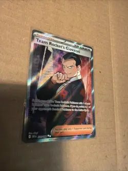 Pokemon TCG-Team Rocket’s Giovanni 225/182 Ultra Rare Full Art- Destined Rivals - Image 3