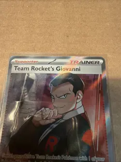 Pokemon TCG-Team Rocket’s Giovanni 225/182 Ultra Rare Full Art- Destined Rivals - Image 4