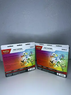 Pokemon First Partner Illustration Collection Series 2 Sealed LOT OF 2 - Image 2