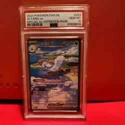 2023 POKEMON PAR EN-PARADOX RIFT SPECIAL ILLUSTRATION RARE ALTARIA EX PSA 10 - Image 1