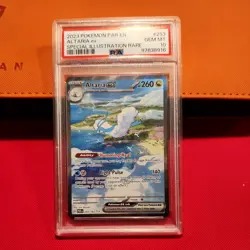 2023 POKEMON PAR EN-PARADOX RIFT SPECIAL ILLUSTRATION RARE ALTARIA EX PSA 10 - Image 2