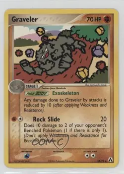 Graveler Pokemon EX Legend Maker #34 2006 - Image 1