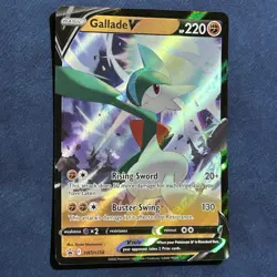 Gallade V SWSH258 Sword & Shield Black Star Promo Pokemon TCG Ultra Rare NM - Image 1