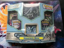 POKEMON Black & White KYUREM Box 2012 SEALED RARE! 4 BW SERIES BOOSTERS INSIDE! - Image 1