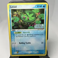 Pokemon - Lotad 55/100 Crystal Guardians - Stamped Holo- NM - Image 1
