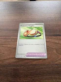 Protective Goggles 164/165 Uncommon 151 Pokemon Reverse Holo Near Mint - Image 2
