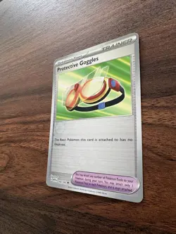 Protective Goggles 164/165 Uncommon 151 Pokemon Reverse Holo Near Mint - Image 4