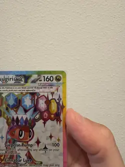 Pokemon TCG Tatsugiri ex Full Art Holo Ultra Rare English 160 HP 226/191 - Image 3
