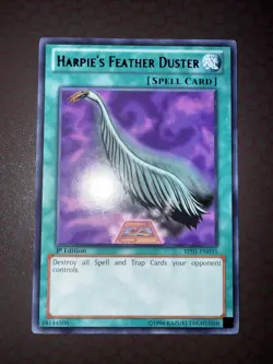 Yu-Gi-Oh! Harpie’s Feather Duster -BP01-EN035- Rare - 1st Edition NM! - Image 2