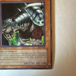 Konami Yu-Gi-Oh! King Tiger Wanghu Pharaonic Guardian PGD-004 1st Ed Rare Foil - Image 4