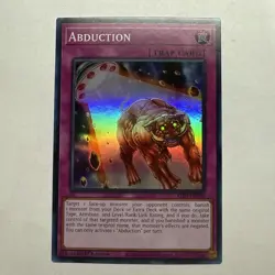 Abduction ALIN-EN080 Super Rare 1st Ed NM - Yugioh - Image 1