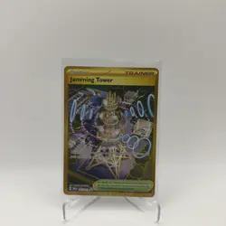 Jamming Tower 243/182 Hyper Rare Destined Rivals Pokemon NM - Image 1