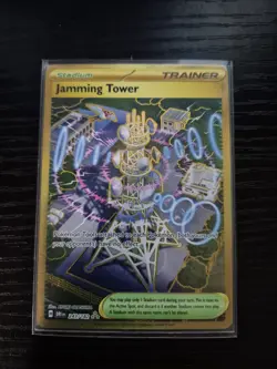 Jamming Tower 243/182 Destined Rivals Hyper Rare Pokemon TCG - Image 1