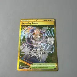 Jamming Tower 243/182 Hyper Rare Destined Rivals Pokemon Near Mint - Image 1