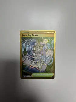 Jamming Tower #243/182 Pokemon 2025 Destined Rivals NM Full Art - Image 1