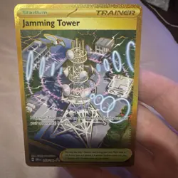 Jamming Tower 243/182 Sv10: Destined Rivals Holo Hyper Rare Pokemon TCG - Image 2